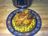 Pollo al horno estilo marroqui