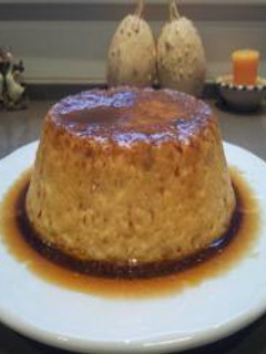 Una foto de Flan de huevo, en olla express rápida