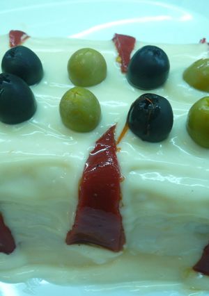 Una foto de Pastel de bonito y arroz