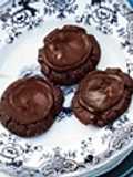 Chocolate fudge cookies