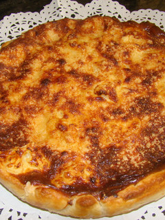 Una foto de Pastel salado tipo quiche