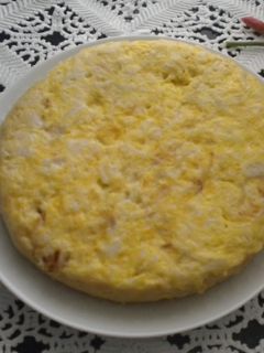 Una foto de Tortilla sorpresa de coliflor