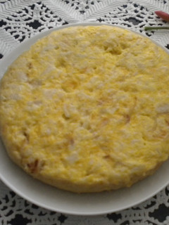 Una foto de Tortilla sorpresa de coliflor