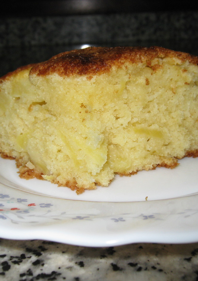 Una foto de Bizcocho rápido con manzana