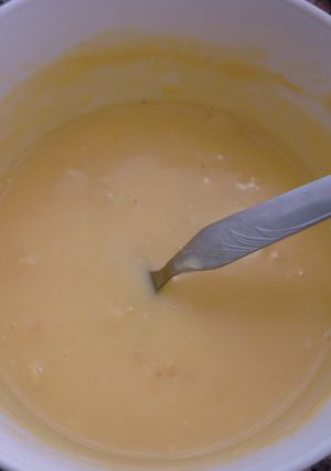 Una foto de Salsa de choclo y queso