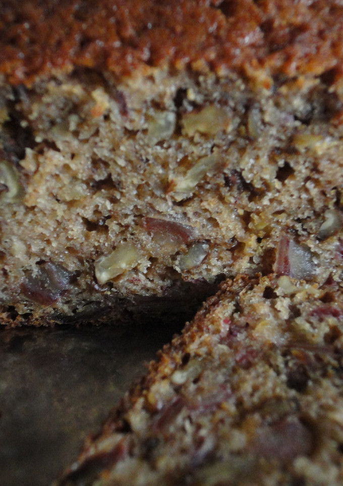 Una foto de Cake de dátiles y nueces