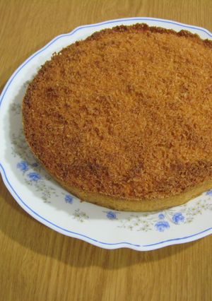 Una foto de Tarta de coco fácil