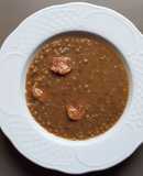 Lentejas con chorizo ibérico (fáciles y muy buenas)