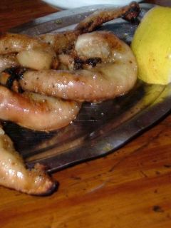 Una foto de Achuras a la parrilla