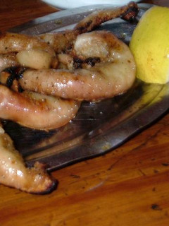 Una foto de Achuras a la parrilla