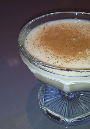 A picture of Rice Pudding in a Pressure Cooker.