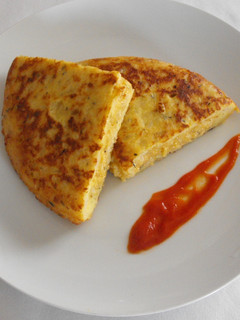 Una foto de Tortilla de pan al orégano