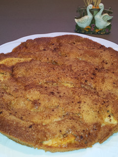 Una foto de Bizcocho de manzana Royal Gala al yogur