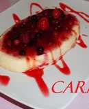 Tartitas de queso con frutos del bosque