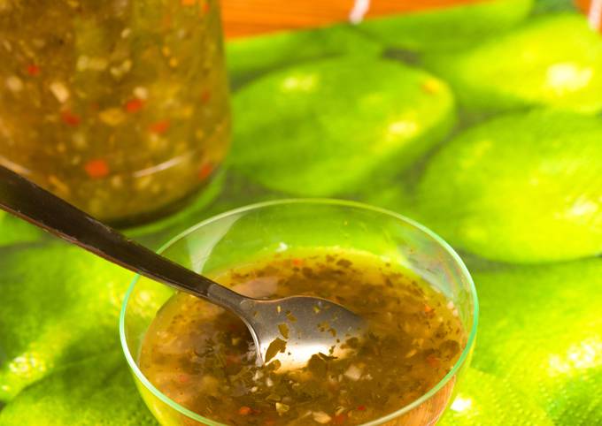 Chimichurri casero y salsa criolla Receta de mis-recetas- Cookpad