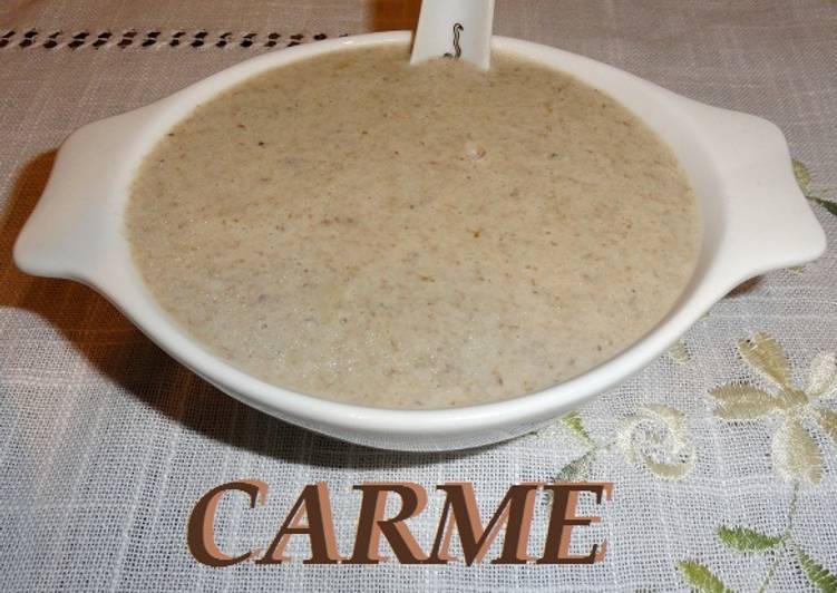 Salsa de setas cultivadas