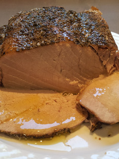 Una foto de Lomo de cerdo a la sal al horno