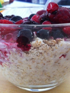 Una foto de Desayuno muesli