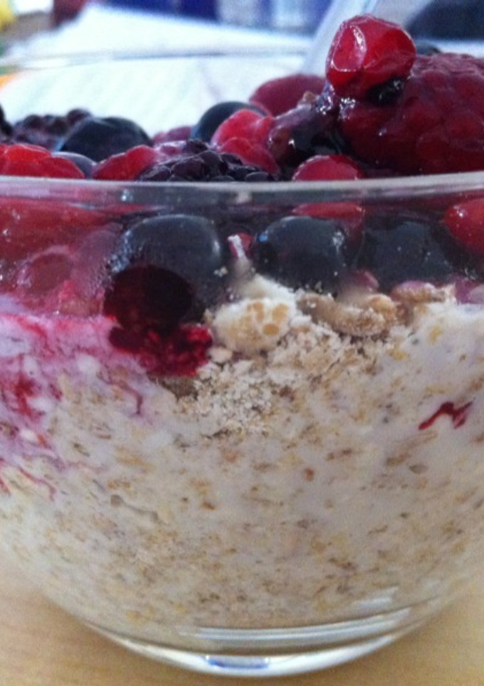 Una foto de Desayuno muesli