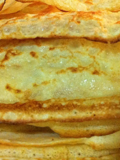 Una foto de Tortitas de fresa