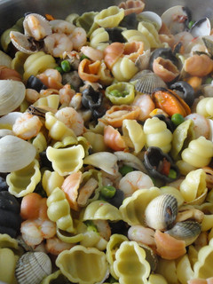 Una foto de Pasta fresca a la marinera