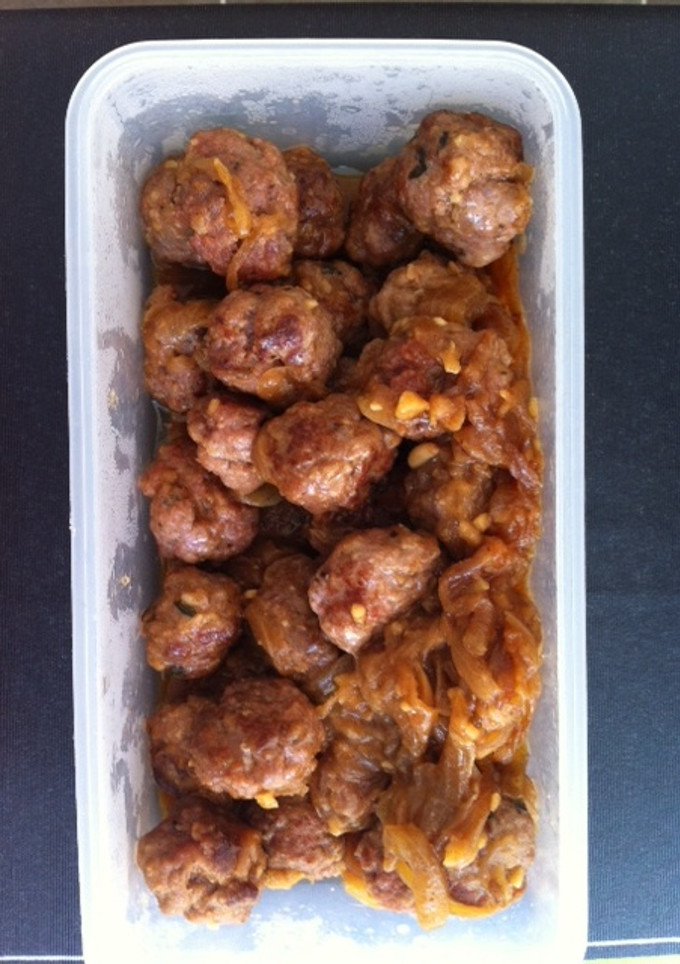 Una foto de Albóndigas a la cerveza