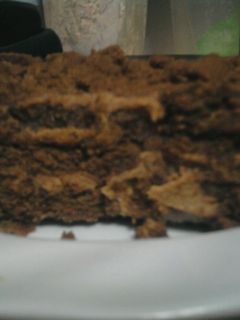 Una foto de Torta panal de chocolate