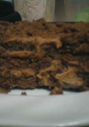 Una foto de Torta panal de chocolate