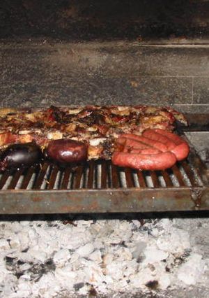 Una foto de Carne a la parrilla