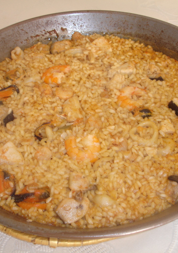 Una foto de Paella de señoret