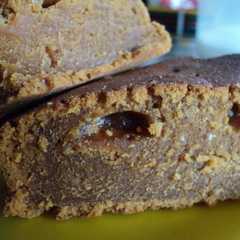 A picture of Torta brownie de caramelo.