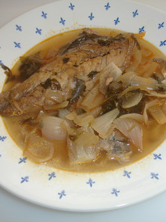 Una foto de Caballa en escabeche