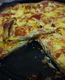 Tarta de palmitos y paleta cocida