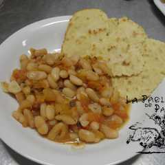Una foto de Frijoles blancos