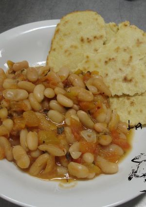 Una foto de Frijoles blancos