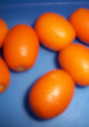 Una foto de Licor de naranjas Chinas (Kumquat)