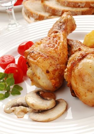 Una foto de Pollo asado