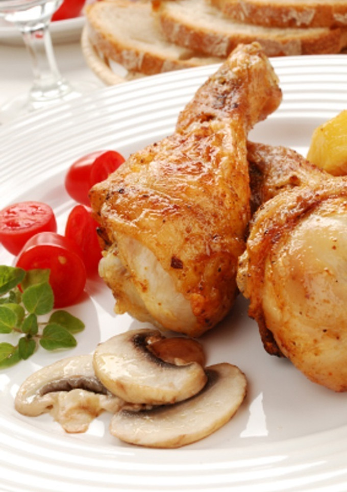 Una foto de Pollo asado