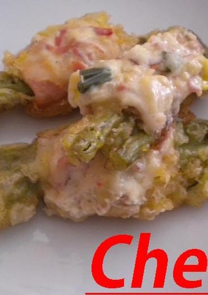 Una foto de Espárragos en tempura