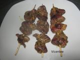 Pincho de corazones
