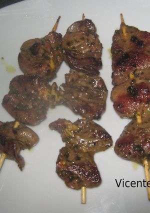 Una foto de Pincho de corazones