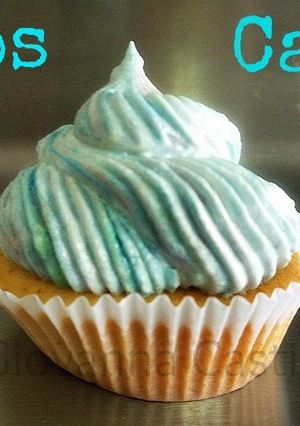 Una foto de CupsCake's de vainilla