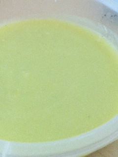 Una foto de Crema de calabacin sin lactosa