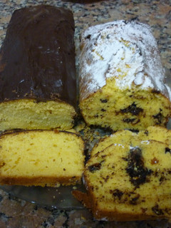 Una foto de Budín de naranja casero