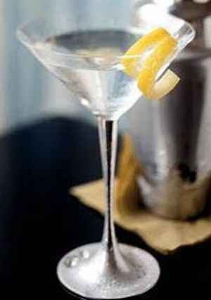 Una foto de Martini seco
