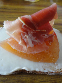 Una foto de Pintxos de roquefort y jamón