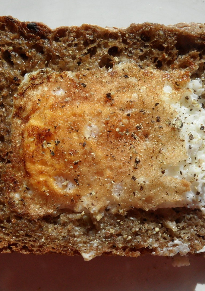 Una foto de Tostada Huevo deliciosa