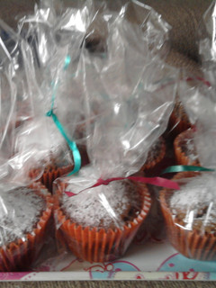Una foto de Muffins de caramelos