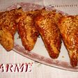 Hojaldres almendrados con mozzarella y membrillo