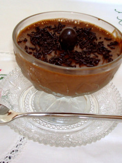 Una foto de Mousse de chocolate Valor